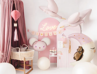 XL Folienballon Figur - Maus - 75 x 46 cm